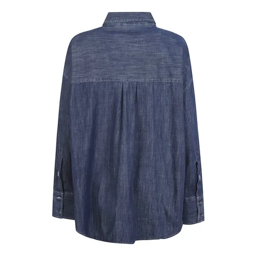 Blouses & Shirts > Denim Shirts - - Fay - Modalova