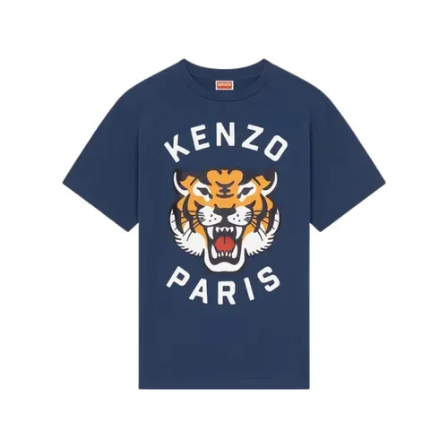 Kenzo - Tops > T-Shirts - Blue - Kenzo - Modalova