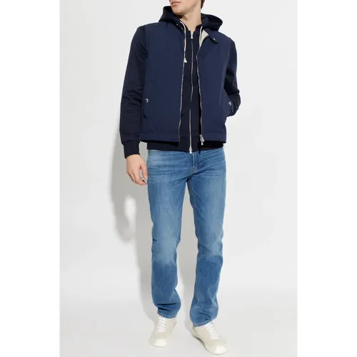 Eleventy - Jackets > Vests - Blue - Eleventy - Modalova