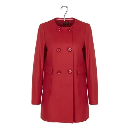 Coats > Double-Breasted Coats - - Liu Jo - Modalova