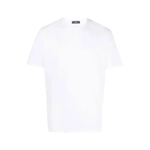Herno - Tops > T-Shirts - White - Herno - Modalova