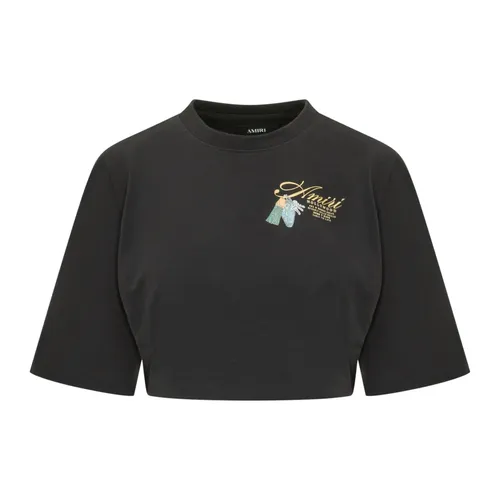 Amiri - Tops > T-Shirts - Black - Amiri - Modalova