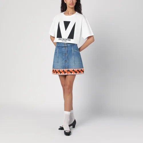 Skirts > Denim Skirts - - Valentino Garavani - Modalova