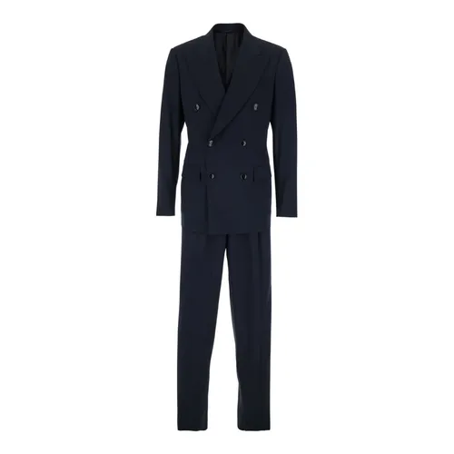 Suits > Suit Sets > Double Breasted Suits - - Giorgio Armani - Modalova