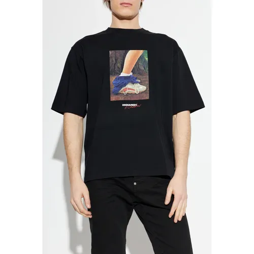 Tops > T-Shirts - - Dsquared2 - Modalova