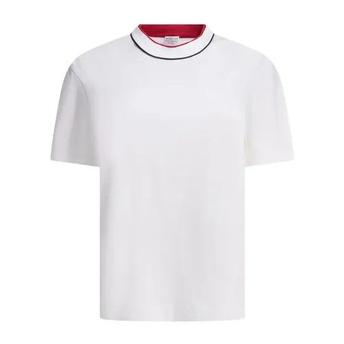 Tops > T-Shirts - - Brunello Cucinelli - Modalova
