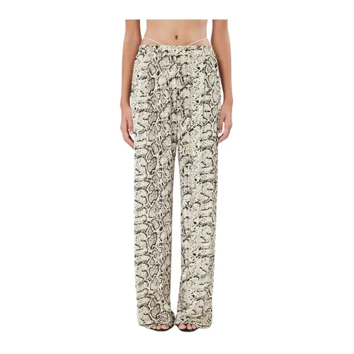 Trousers > Straight Trousers - - Amazuin - Modalova