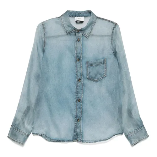 Blouses & Shirts > Denim Shirts - - Haikure - Modalova