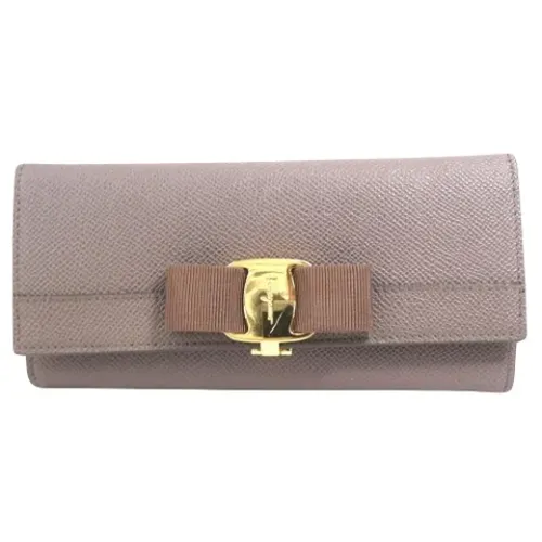Pre-owned > Pre-owned Accessories > Pre-owned Wallets - - Salvatore Ferragamo Pre-owned - Modalova