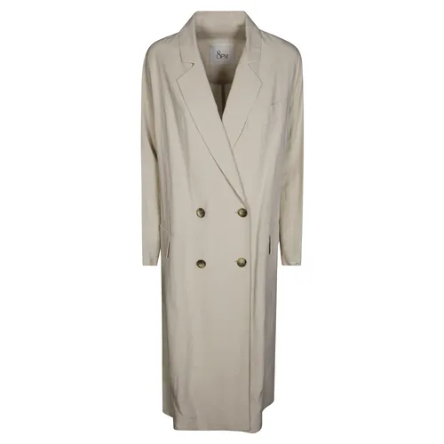 Coats > Double-Breasted Coats - - 8PM - Modalova