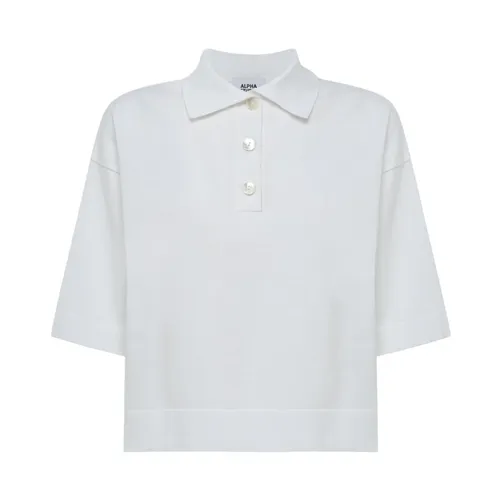 Tops > Polo Shirts - - Alpha Studio - Modalova