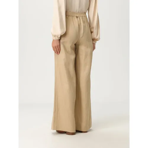 Trousers > Wide Trousers - - Twinset - Modalova