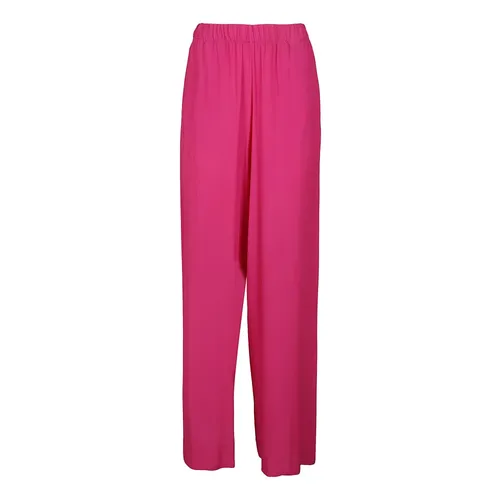 Trousers > Wide Trousers - - Federica Tosi - Modalova