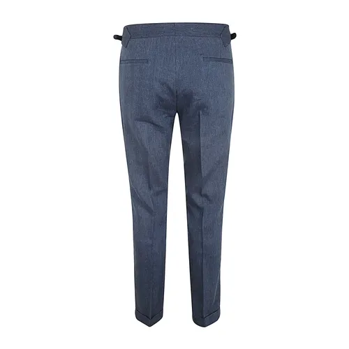Trousers > Suit Trousers - - Barba Napoli - Modalova