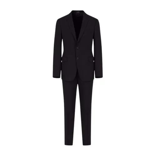 Suits > Suit Sets > Single Breasted Suits - - Emporio Armani - Modalova