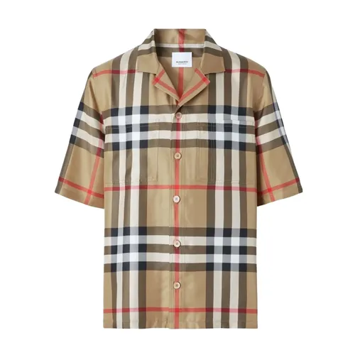 Shirts > Short Sleeve Shirts - - Burberry - Modalova