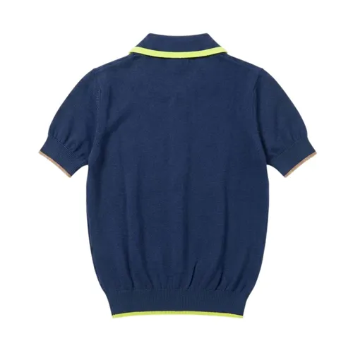 Msgm - Tops > Polo Shirts - Blue - Msgm - Modalova