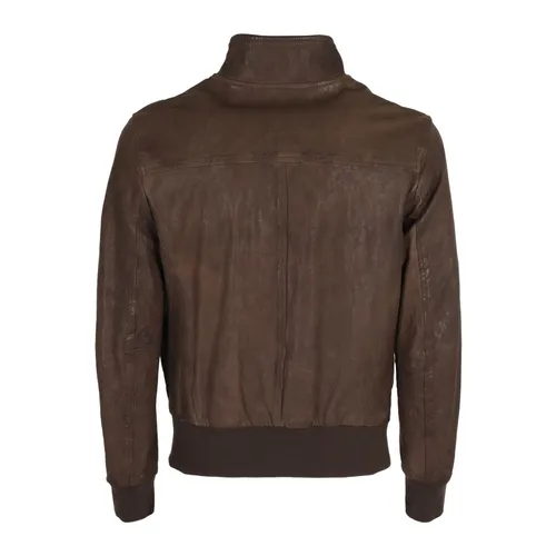 Jackets > Leather Jackets - - Stewart - Modalova
