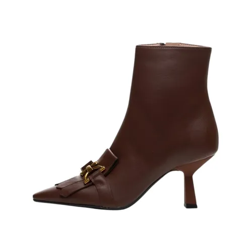 Shoes > Boots > Heeled Boots - - Poche Paris - Modalova