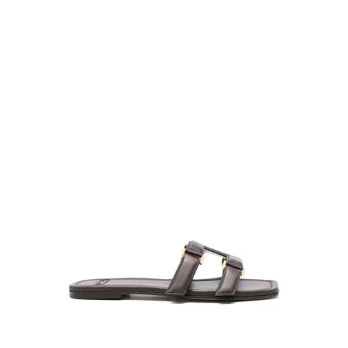 Shoes > Flip Flops & Sliders > Sliders - - Elisabetta Franchi - Modalova