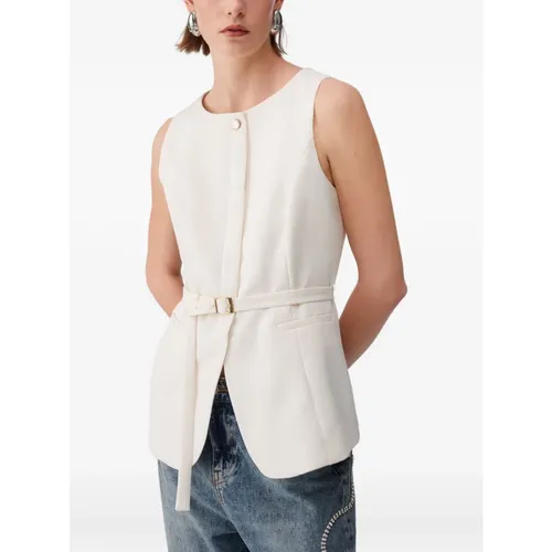 Liu Jo - Jackets > Vests - Beige - Liu Jo - Modalova
