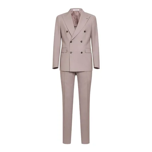 Suits > Suit Sets > Double Breasted Suits - - Tagliatore - Modalova
