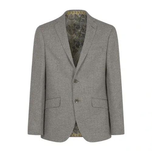 Etro - Jackets > Blazers - Gray - Etro - Modalova