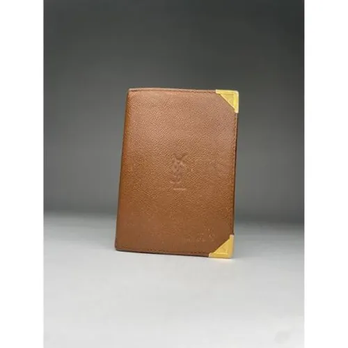 Pre-owned > Pre-owned Accessories > Pre-owned Wallets - - Yves Saint Laurent Vintage - Modalova