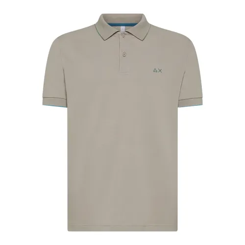 Sun68 - Tops > Polo Shirts - Gray - Sun68 - Modalova