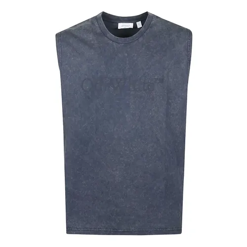 Tops > Sleeveless Tops - - Off White - Modalova