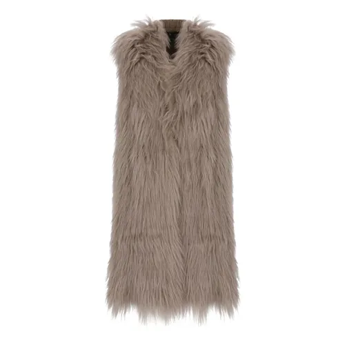 Jackets > Vests - - Fabiana Filippi - Modalova