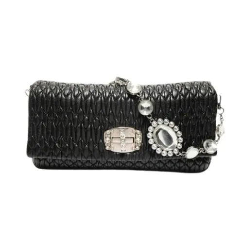 Pre-owned > Pre-owned Bags > Pre-owned Clutches - - Miu Miu Pre-owned - Modalova