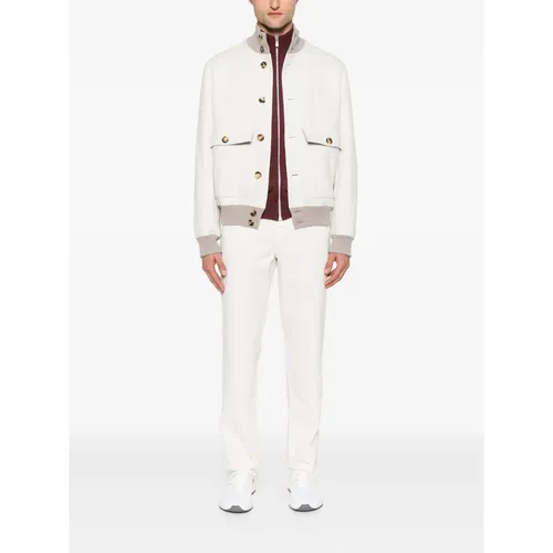 Jackets > Light Jackets - - Brunello Cucinelli - Modalova