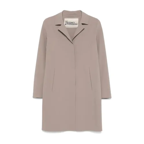Coats > Single-Breasted Coats - - Herno - Modalova
