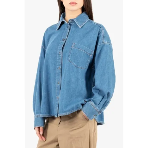 Blouses & Shirts > Denim Shirts - - Weekend Max Mara - Modalova
