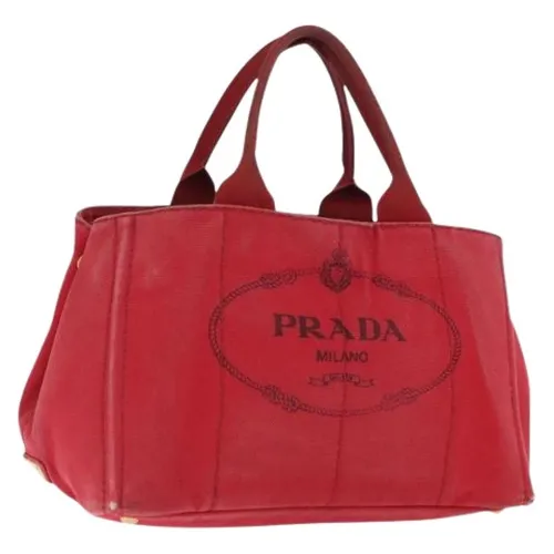 Pre-owned > Pre-owned Bags > Pre-owned Tote Bags - - Prada Vintage - Modalova