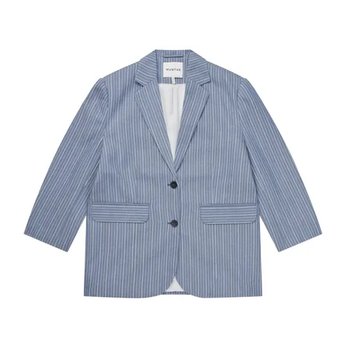 Munthe - Jackets > Blazers - Blue - Munthe - Modalova