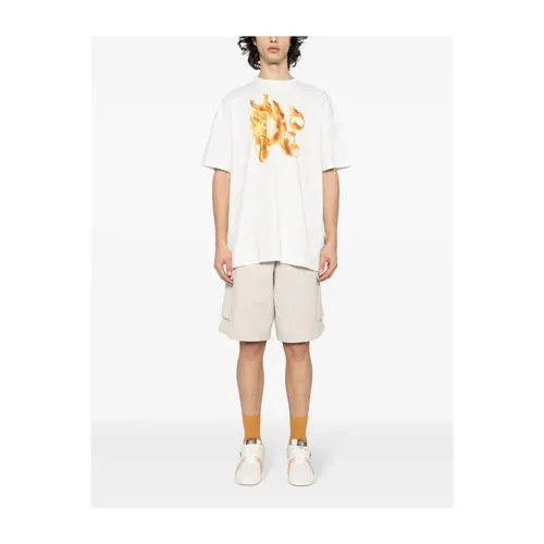 Tops > T-Shirts - - Palm Angels - Modalova