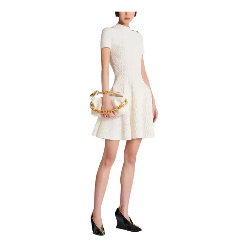 Balmain - Bags > Handbags - Beige - Balmain - Modalova