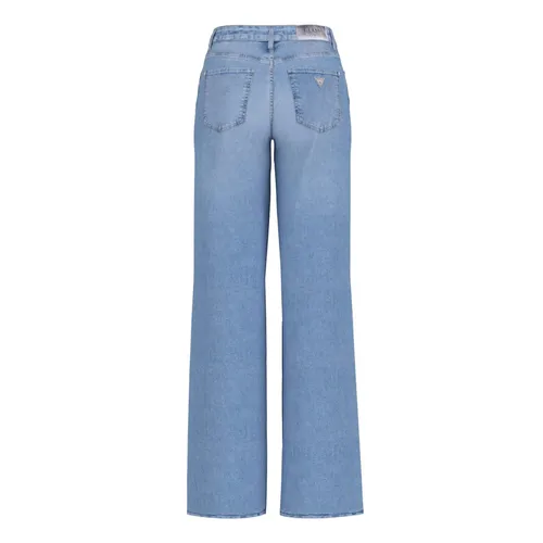 Guess - Jeans > Wide Jeans - Blue - Guess - Modalova