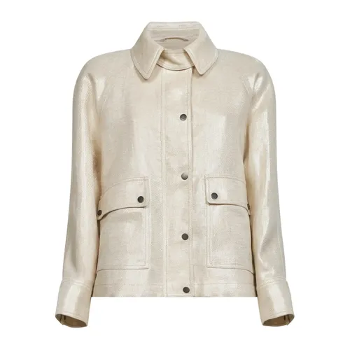 Jackets > Light Jackets - - Brunello Cucinelli - Modalova