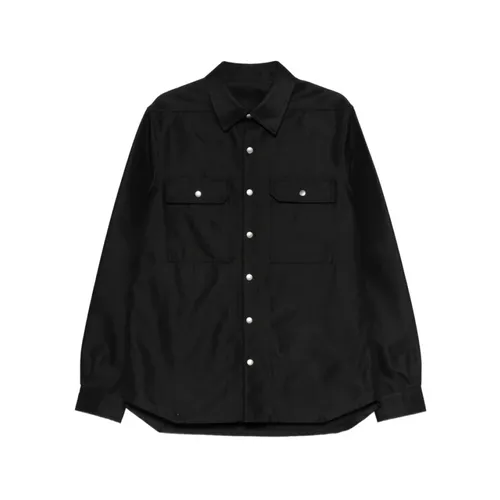 Jackets > Denim Jackets - - Rick Owens - Modalova