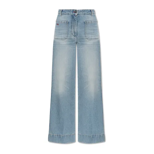 Jeans > Wide Jeans - - Victoria Beckham - Modalova
