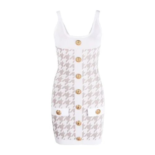 Dresses > Day Dresses > Short Dresses - - Balmain - Modalova