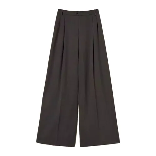 Trousers > Wide Trousers - - Twinset - Modalova