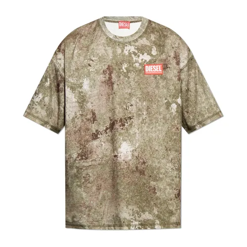 Diesel - Tops > T-Shirts - Green - Diesel - Modalova