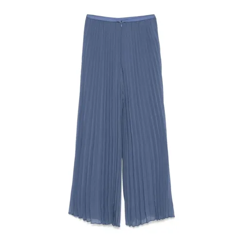 Trousers > Wide Trousers - - Emporio Armani - Modalova
