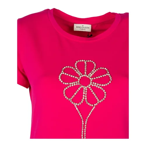 Liu Jo - Tops > T-Shirts - Pink - Liu Jo - Modalova