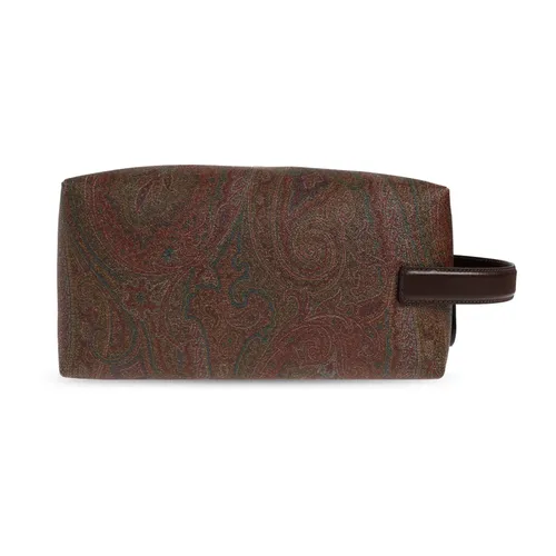 Etro - Bags > Toilet Bags - Brown - Etro - Modalova