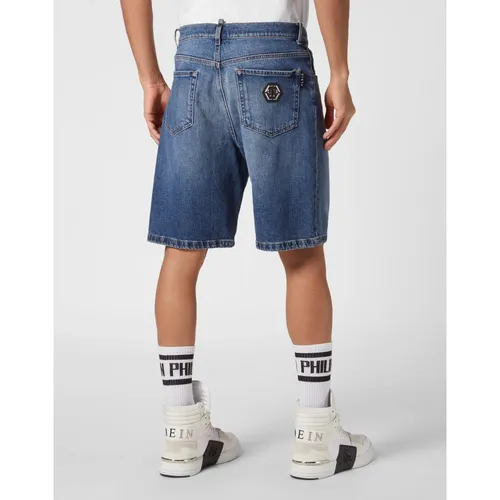 Shorts > Denim Shorts - - Philipp Plein - Modalova
